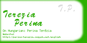 terezia perina business card
